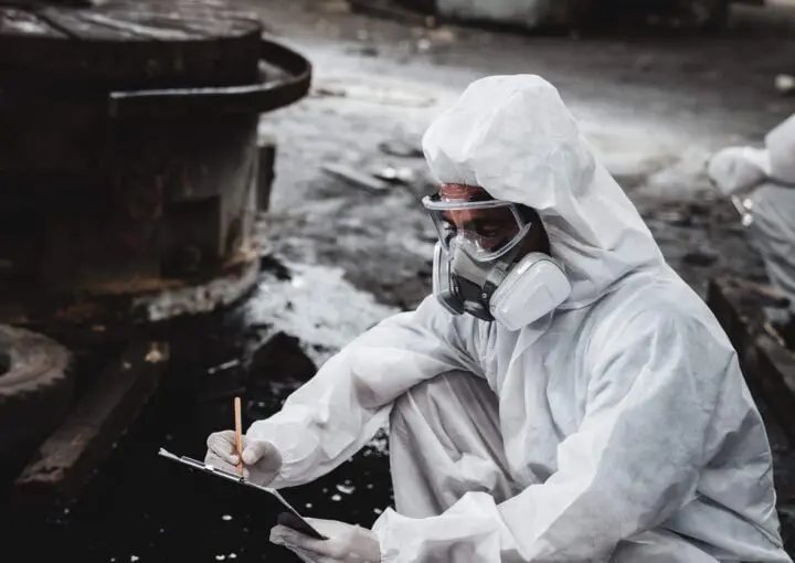 Oil spill in water remediation