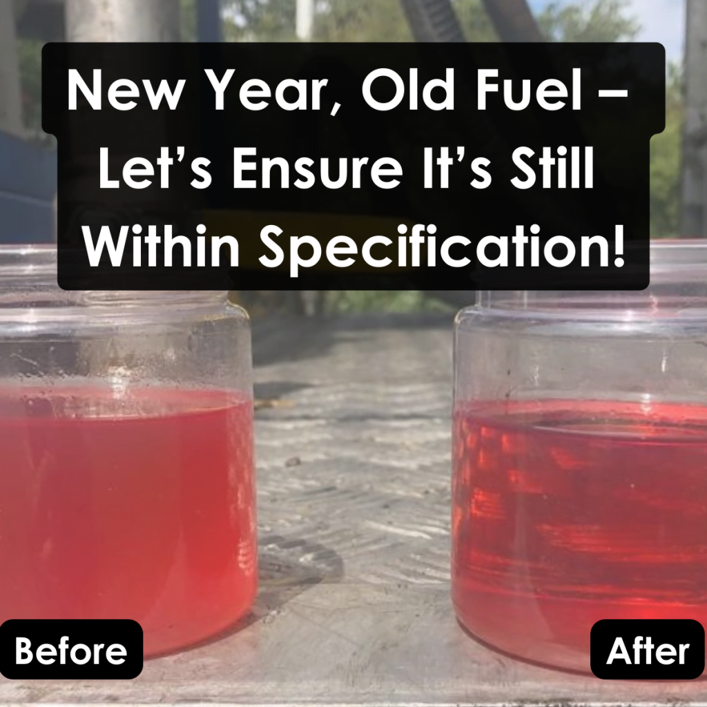 Old fuel vs inspected fuel