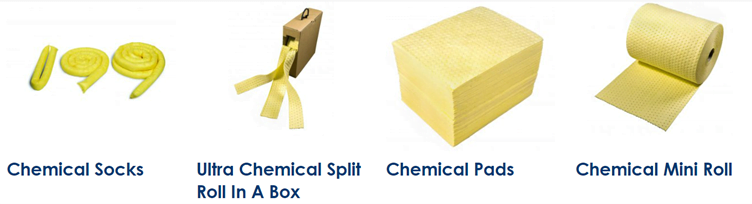 Chemical Accessories like pads and rolls Chemical Accessories like pads and rolls