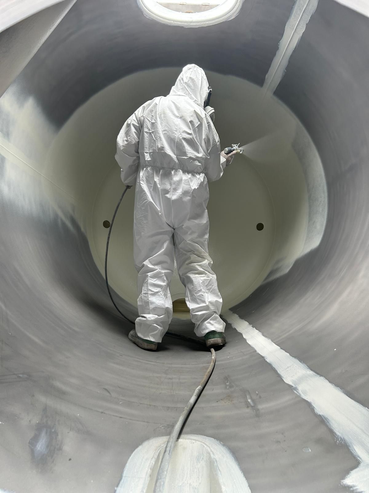 Sprayglass lining in the barrel